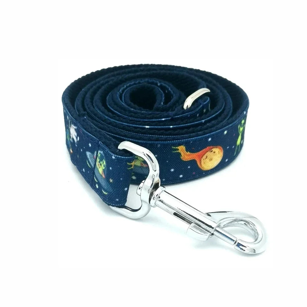 Personalized Engraved Dog Collar & Leash