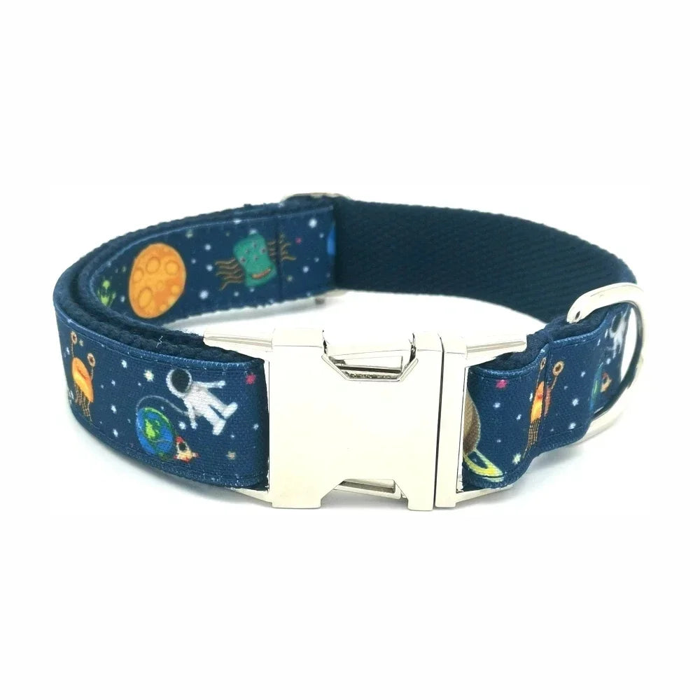 Personalized Engraved Dog Collar & Leash