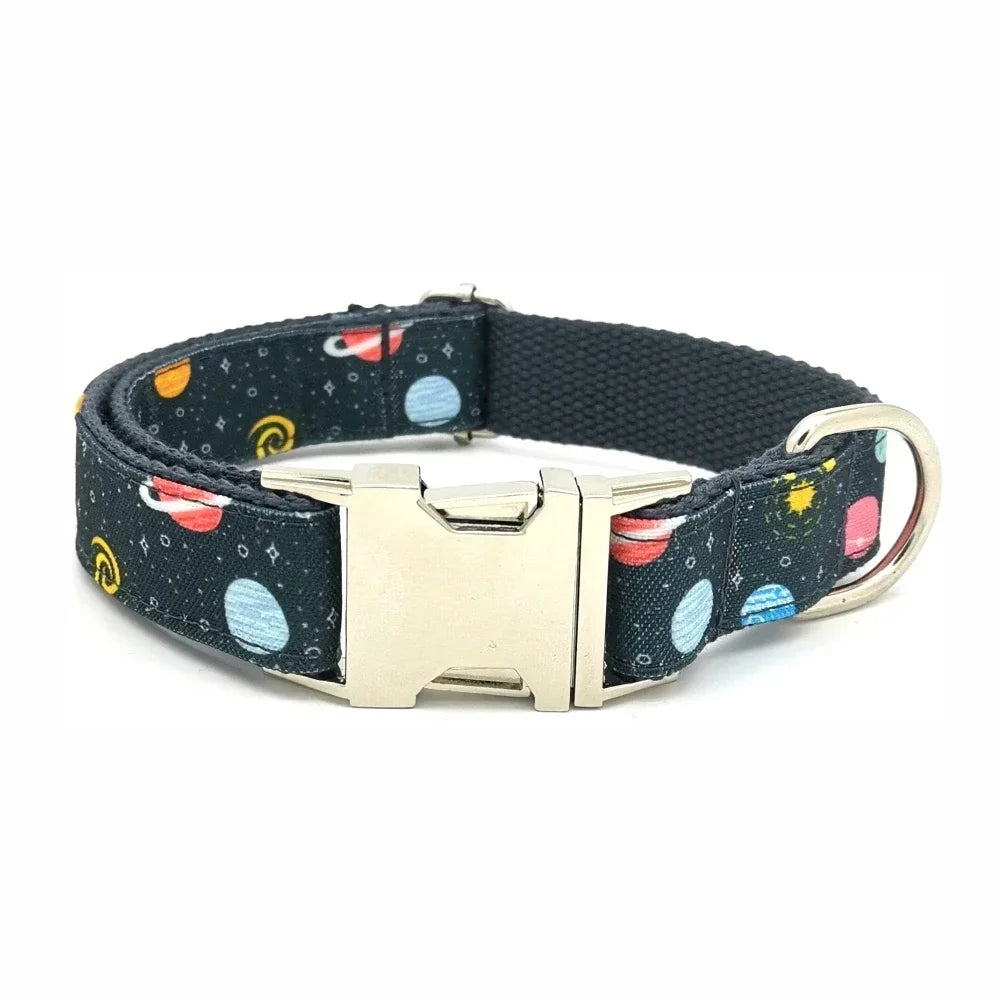 Personalized Engraved Dog Collar & Leash