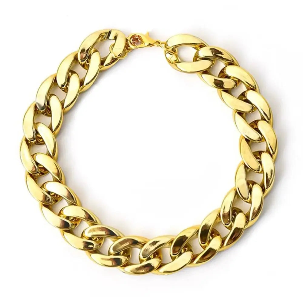 Gold Chain Fashion Collar for Cats & Dogs