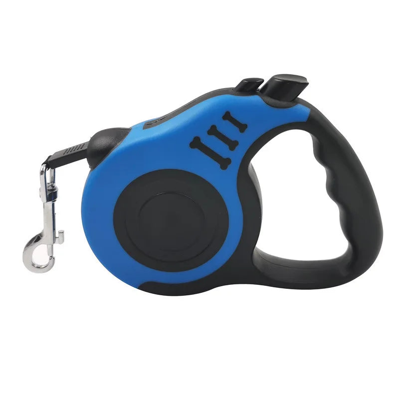 LED Streamer Retractable Dog Leash