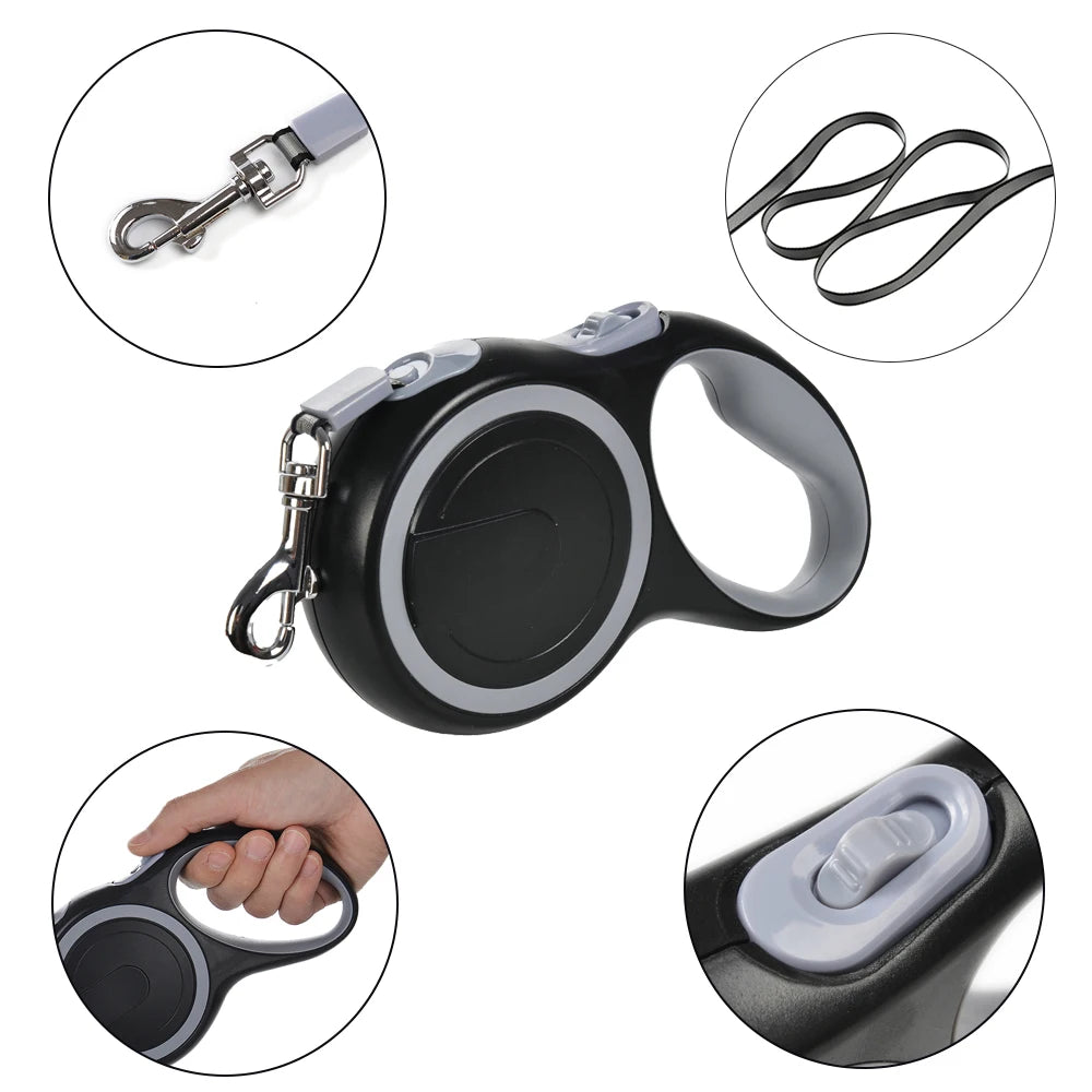 Heavy-Duty Retractable Dog Leash