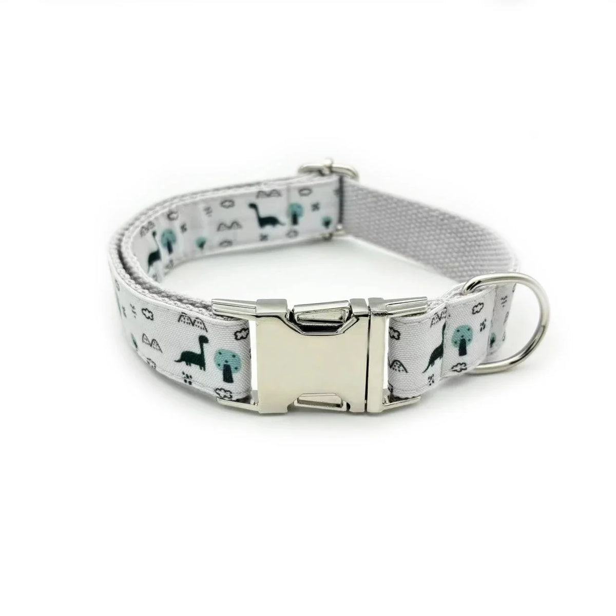 Personalized Engraved Dog Collar & Leash