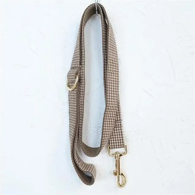 Personalized Nameplate ID Tag Collar & Leash